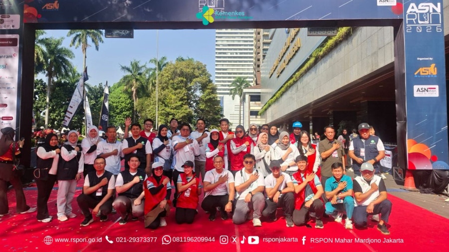 Tim Medis RSPON  Mahar Marjono Jakarta Ikut Sukseskan ASN Run 2026