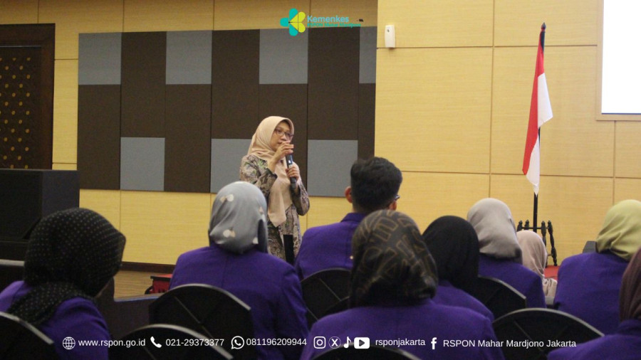 Kunjungan Universitas Strada di RSPON Mahar Mardjono Jakarta