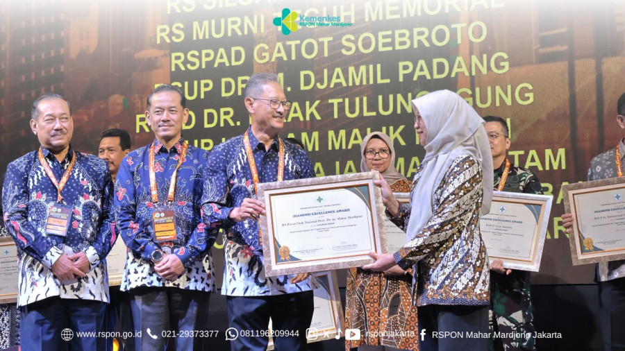 RSPON Mahar Mardjono Jakarta raih Diamond Excellence Award Layanan Neurologi pada Penghargaan Pemeringkatan Rumah Sakit PERSI - MAKERSI Award 2026