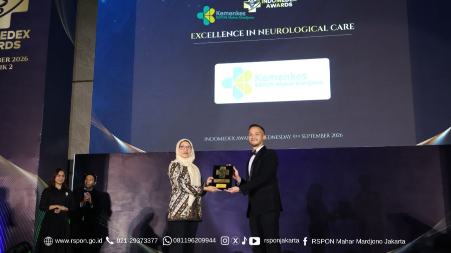 RSPON Mahar Mardjono Jakarta Raih Penghargaan Excellence in Neurological Care pada INDOMEDEX Awards 2026
