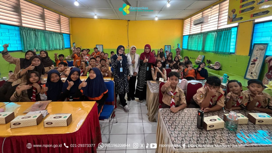 RSPON Mahar Mardjono Jakarta Dukung Pembinaan Dokter Kecil di Sekolah Dasar Melalui Edukasi Kesehatan