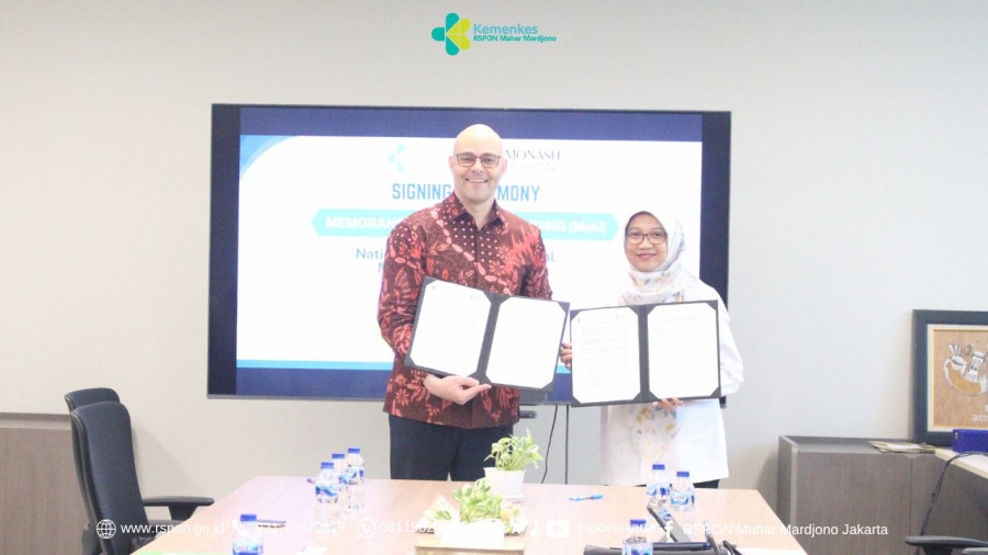 Penandatanganan MoU RSPON Mahar Mardjono Jakarta dengan Monash University